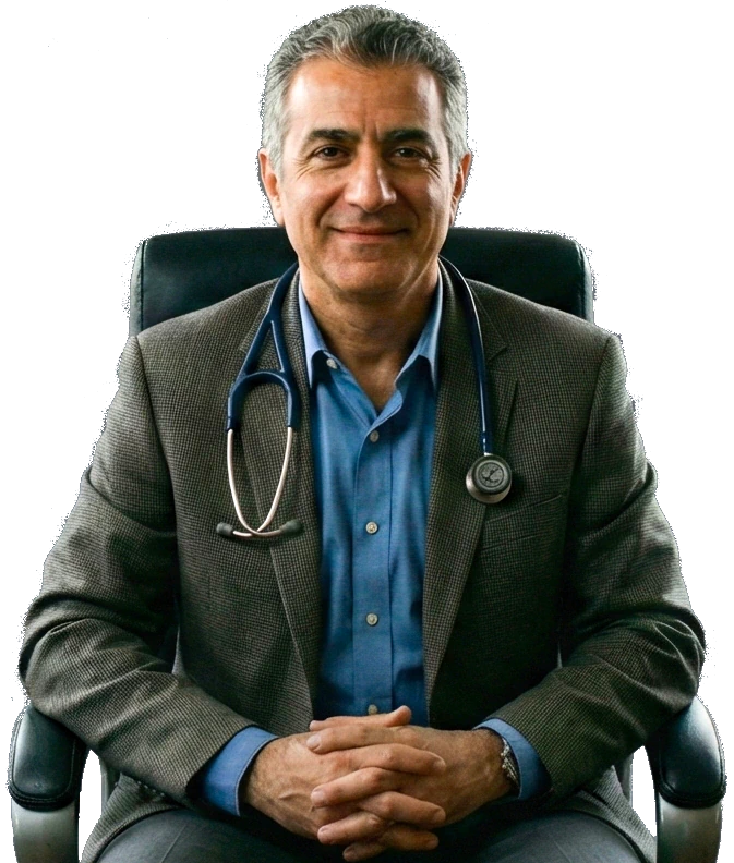 Nutrition consultant with client